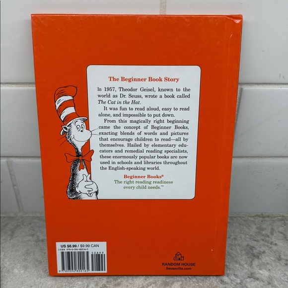 Dr. Seuss Orange Green Eggs and Ham Book. Like new! - Picture 2 of 5